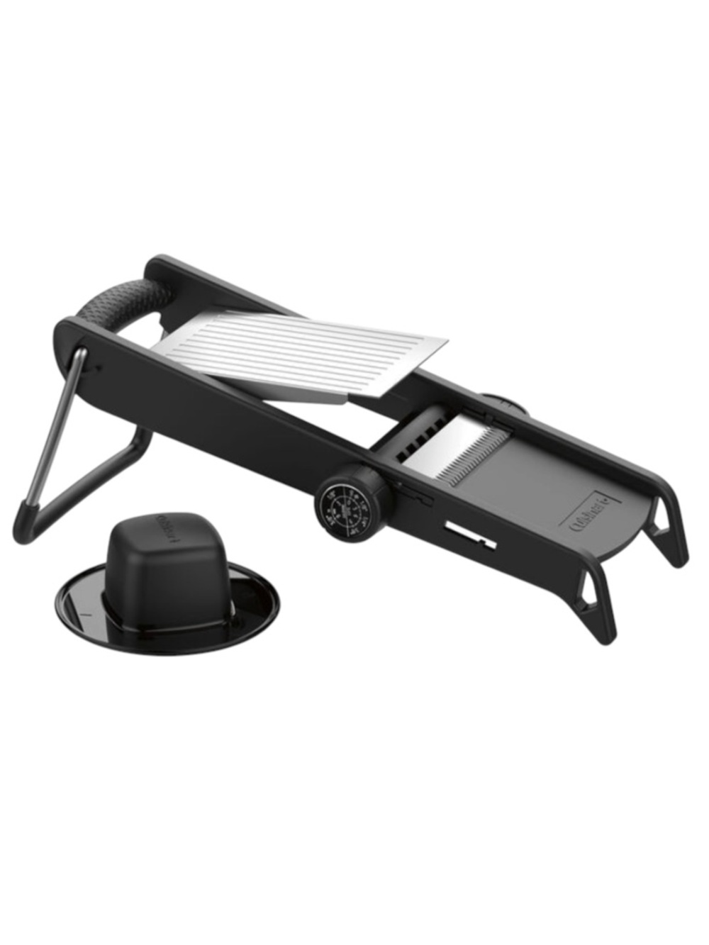 Cuisinart  4 Setting Fold Flat Kitchen Mandoline  Black Stainless  Chef Tools
